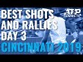 Best Shots And Rallies | Cincinnati 2019 Day 3