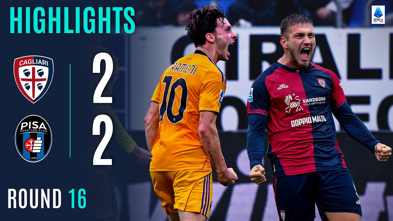 CAGLIARI-PISA 2-2 | HIGHLIGHTS | Moreo seals last-minute draw | SERIE A 2025/26