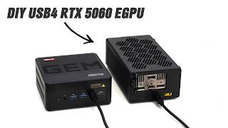 DIY RTX 5060 eGPU DOCK: Turning ANY Mini PC into Gaming Beast!