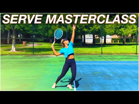 Tennis Serve Masterclass with D1 Player Sara