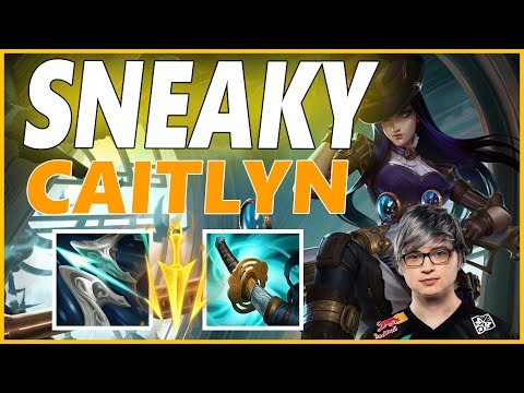 ⚡SNEAKY CAITLYN ADC GAMEPLAY⚡SEASON 12 LEAGUE OF LEGENDS