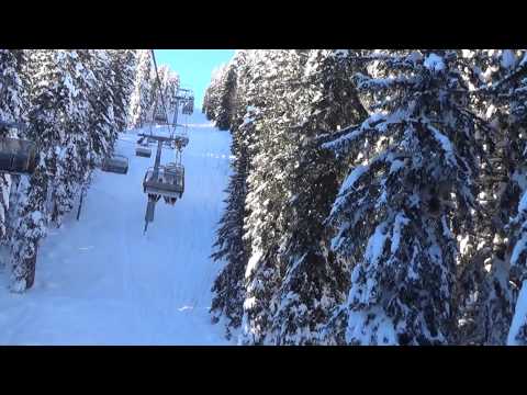 Risalita integrale seggiovia Agamatic "Fortini" in HD - Madonna di Campiglio