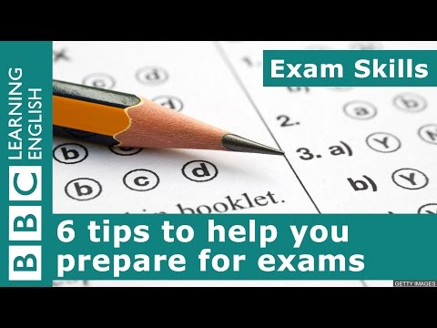 受験スキル。試験の準備をするための6つのヒント (Exam skills: 6 tips for getting ready for your exams)