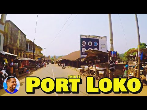This Is PORT LOKO - Northern Sierra Leone  🇸🇱 Roadtrip 2022 - Explore With Triple-A