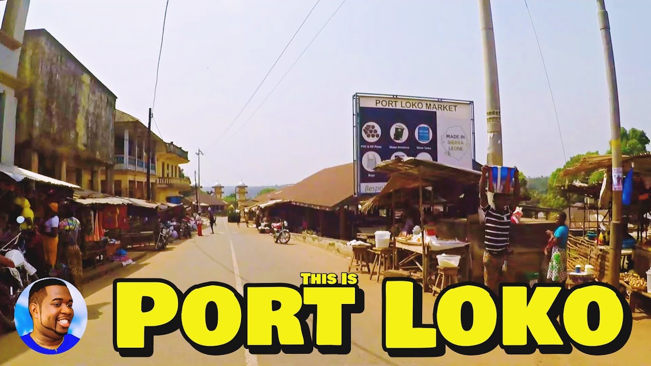 This Is PORT LOKO - Northern Sierra Leone  🇸🇱 Roadtrip 2022 - Explore With Triple-A