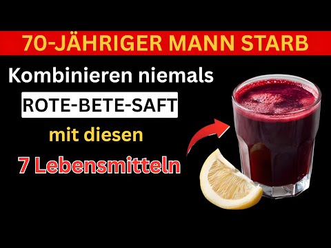 Over 50? Never drink beetroot juice with these 7 foods – it can cause serious problems!