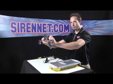 Chris assembles a Whelen Century Mini Lightbar Vacuum/Magnet Mounting Kit