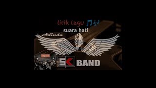 Download lagu #lirik                                                       Lirik lagu 🎵🎶 suara hati  SK BAND mp3