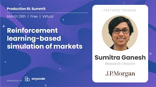 Reinforcement learning-based simulation of markets