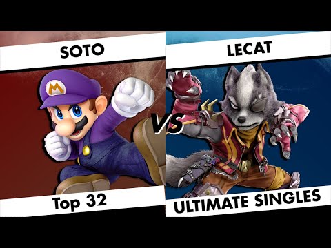 Gametron 2021 SSBU - LST | Soto (Mario) vs LST | Lecat (Wolf) Smash Ultimate Top 32