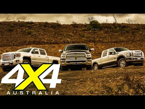 American Pick-up truck comparison | Road test | 4X4 Australia