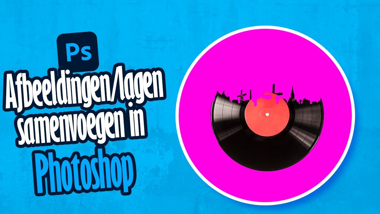 Photoshop | Afbeeldingen/lagen samenvoegen