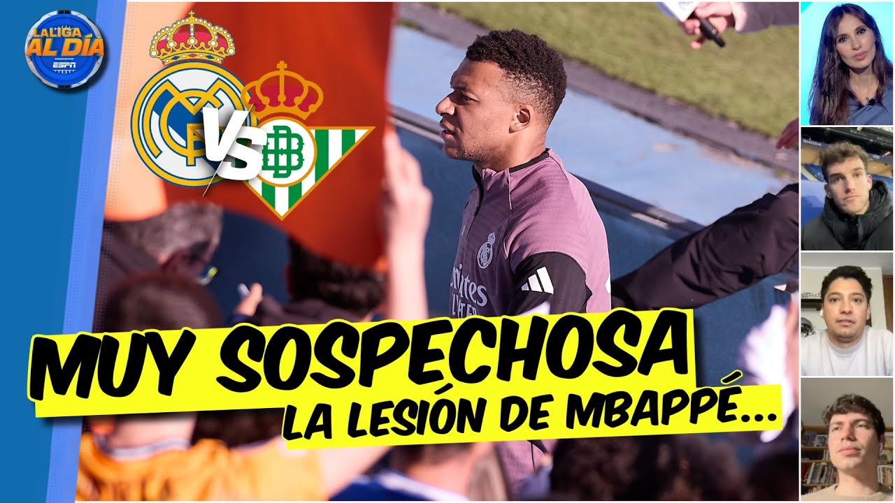 LA SOSPECHOSA BAJA de MBAPPÉ con el Real Madrid, ¿llegará para la SUPERCOPA? | La Liga al Día