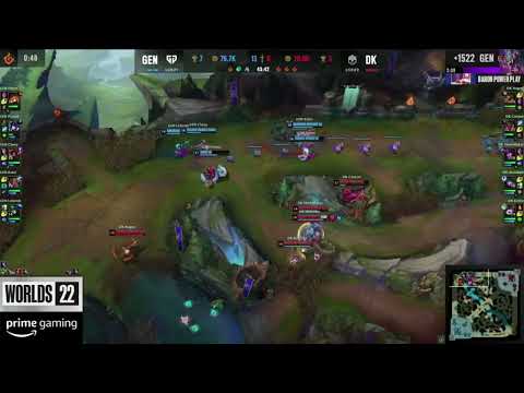 Ruler acaba con el sueño de Showmaker | GEN vs DK #leagueoflegends #worlds2022 #clips