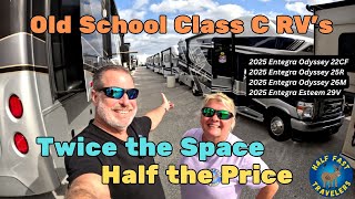 4 Entegra Class C's that Cost Less Than a Class B, but with More Space