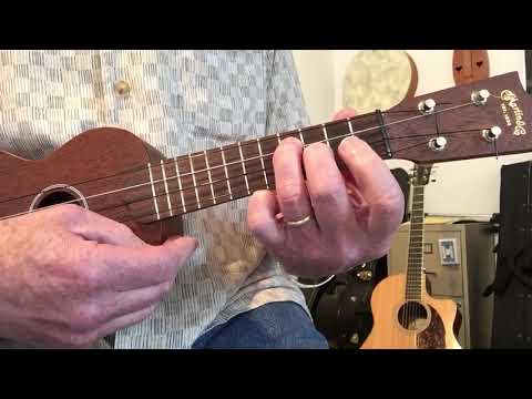 Here Comes the Sun, ukulele tutorial ( basic )
