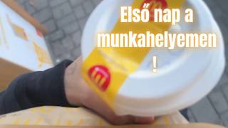 Az első munkanapom Magyarországon | Vlog