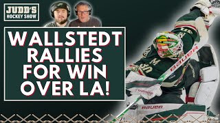 Is lack of 5v5 production a CONCERN for Minnesota Wild?; Jesper Wallstedt IMPRESSES in season debut!