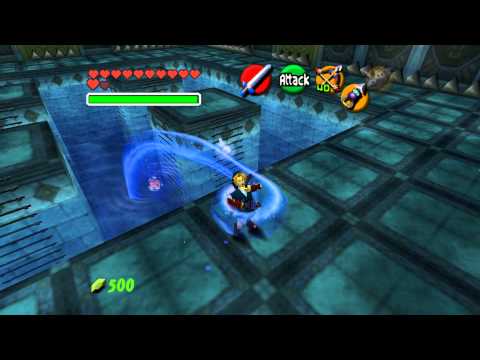Legend of Zelda: Ocarina of Time - Boss: Giant Aquatic Amoeba Morpha [1080P]