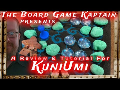 The Board Game Kaptain's review & Tutorial for KuniUmi