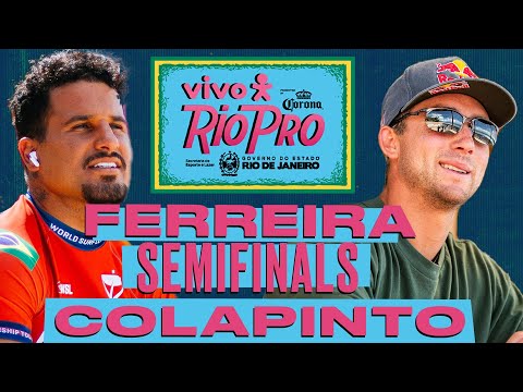 Italo Ferreira vs Griffin Colapinto | Vivo Rio Pro Presented By Corona 2024 - Semifinals