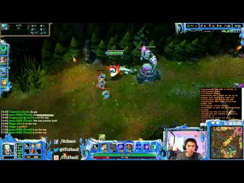 Hao - Tryndamere vs AP Teemo #1 - 2 / 2