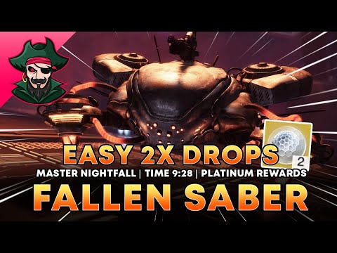 Destiny 2 | EASY NIGHTFALL FARM! Fallen SABER Master in Less Than 10 Minutes!