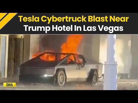 Tesla Cybertruck Blast: Tesla Cybertruck Explosion Outside Trump Hotel In Las Vegas | New Orleans
