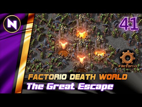 Factorio DeathWorld #41 FOLLOW THE SPIDERTRON | Lets Play
