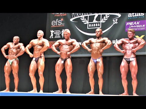 NABBA Worlds 2014 - Juniors Comparisons