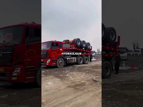 Le camion qui se plie en deux