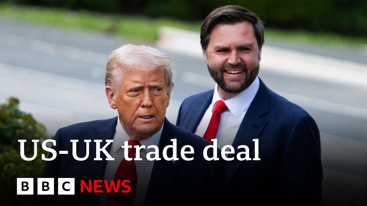 US Vice-President JD Vance says 'good chance' of trade deal with UK | BBC News