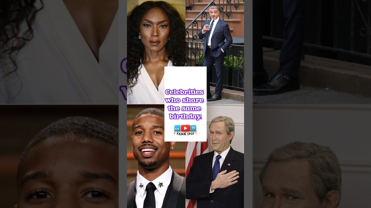 Celebrities Who Share the Same Birthday #shorts