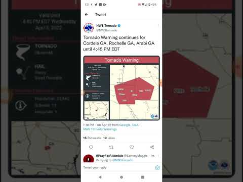 Cordele, Georgia Tornado 4-6-22