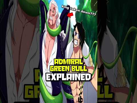 Admiral Green Bull Explained | One Piece Episode 1077 Gear 5 Luffy vs Kaido