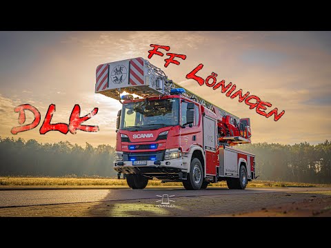 Freiwillige Feuerwehr Löningen DLK 23/12 Allrad Drehleiter // Magirus