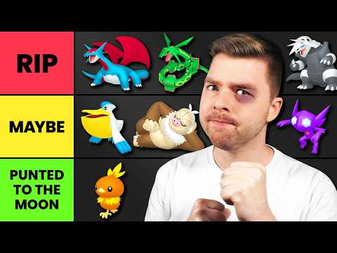 Ranking Every Hoenn Pokemon I Could Beat Up