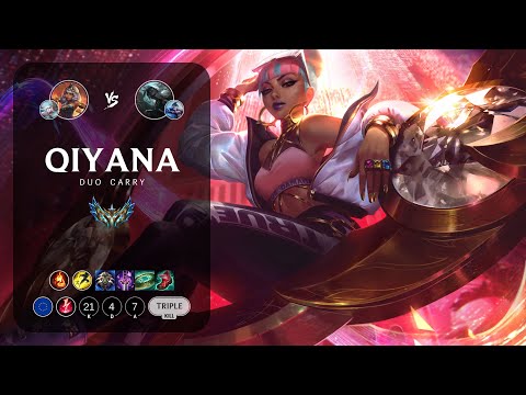 Qiyana ADC vs Senna - EUW Challenger Patch 14.1