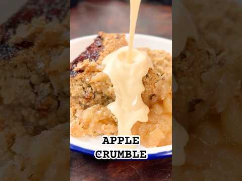 Apple Crumble & Custard - Pub Grub, Episode 15 - with a HINT of Whiskey!