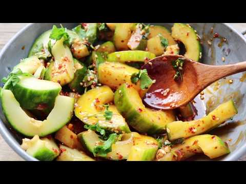 SICHUANESE SMASHED CUCUMBER SALAD