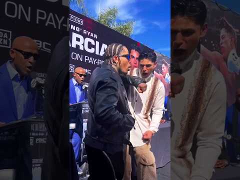Gervonta Davis & Ryan Garcia Face off - Press Conference