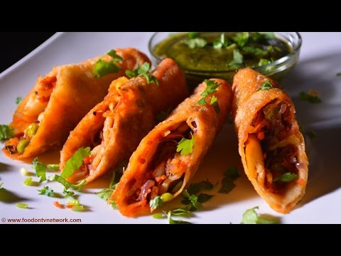 Vegetable Spring Rolls Recipe with Spring Rolls Sheet Recipe | Spring Rolls Wrappers.