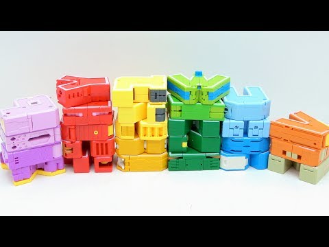 알파벳 변신로봇 A~Z까지 모두 변신!! ALPHABETS Transformation Robot!! A~Z