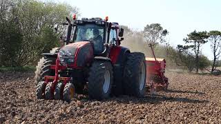 Holmsland maskinstation med Såmaskine ved Ringkøbing