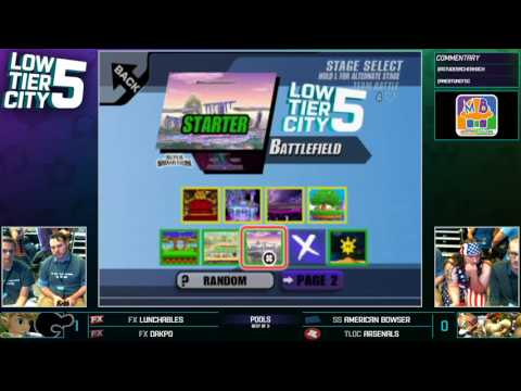 LTC 5 - Dakpo + Lunchables vs Arsenals + American Bowser - Pools PM
