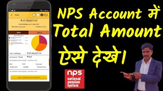 How to check NPS account total Balance| How to check NPS(NSDL) account Statement|2022|