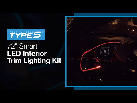 72" Smart LED Interior Trim Lighting Kit