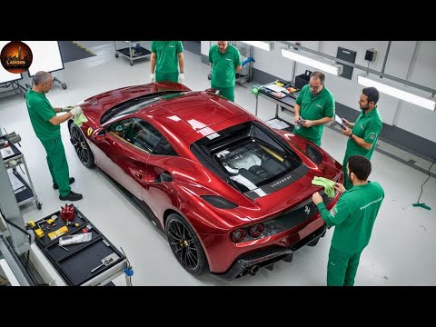 Thumbnail for Inside the Ferrari SP12 EC Factory: From Hand-Built Carbon Panels to Final Ultra-Rare Supercar by Ferrari SP12 EC