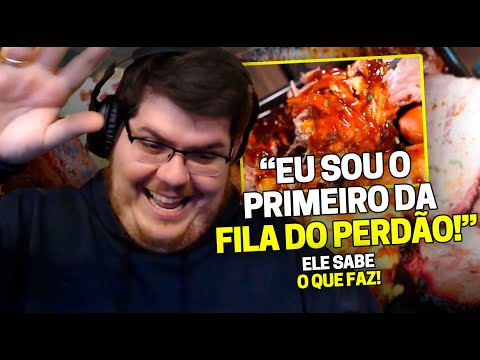 CASIMIRO REAGE: INCRÍVEL CHURRASCO ESTILO TEXAS QUE VENDE 10 TONELADAS POR MÊS | Cortes do Casimito