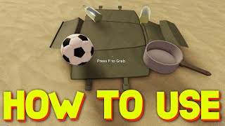 HOW TO USE BACKPACKS & STORE ITEMS in A DUSTY TRIP! ROBLOX